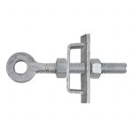 No. 191 Adjustable Field Farm Gate Eye for Metal Gates 19mm Pin Galvanised 